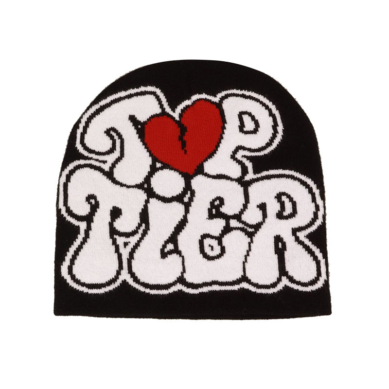 Y2K Multicolor Ear Protection Beanie Hat for Men and Women