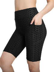 Women's High Waisted Biker Shorts for Yoga and Fitness