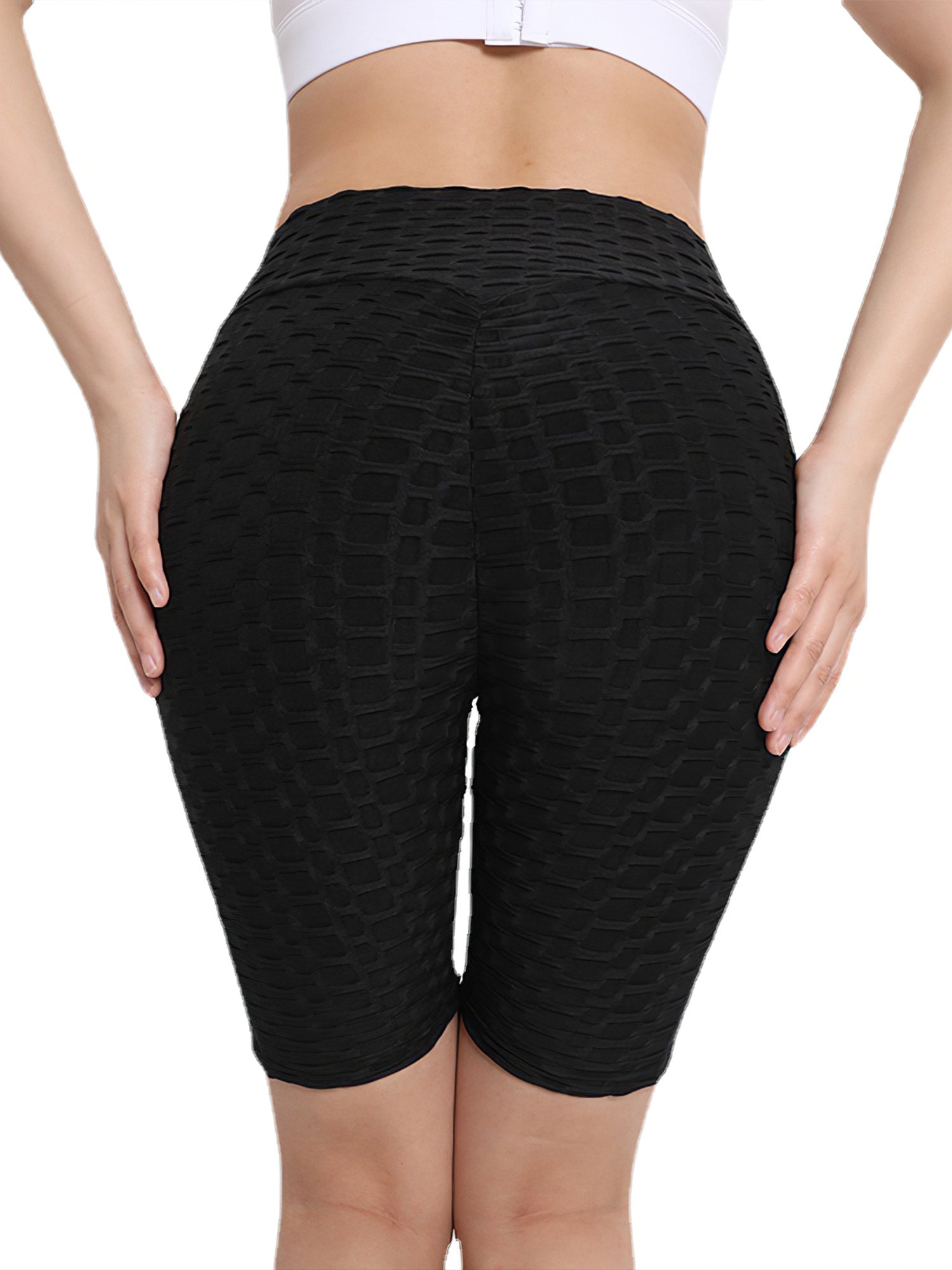 Women's High Waisted Biker Shorts for Yoga and Fitness