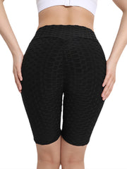 Women's High Waisted Biker Shorts for Yoga and Fitness