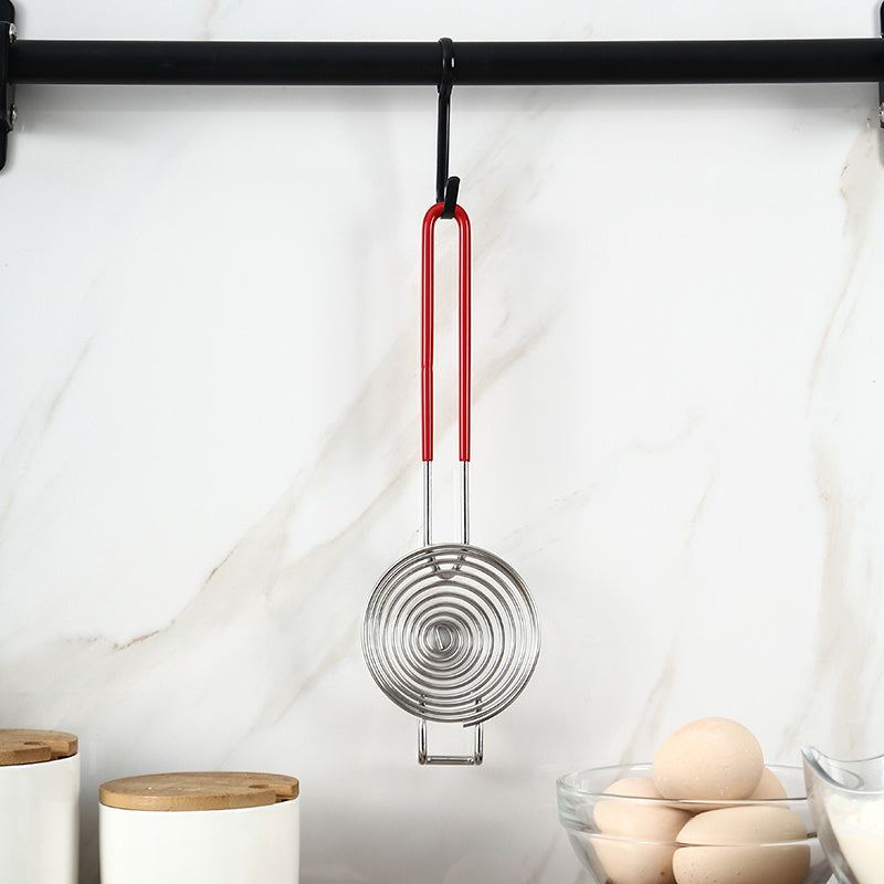 Spiral Stainless Steel Egg Separator Portable Egg Yolk Remover Divider