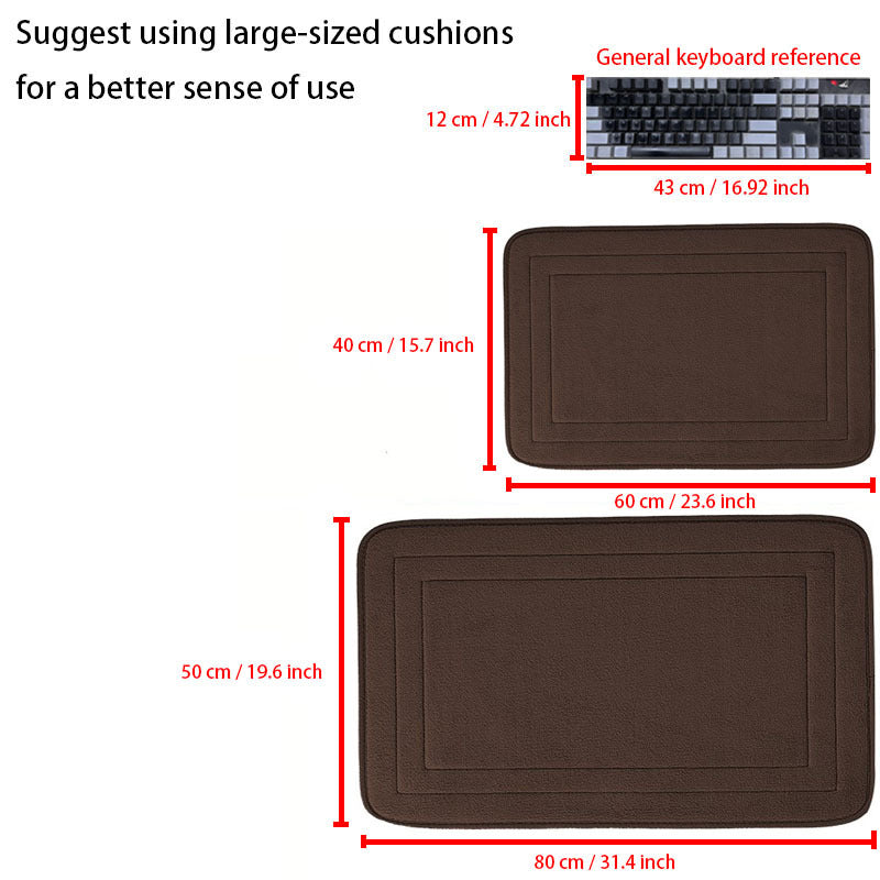 Soft Non Slip Absorbent Bath Mat Machine Washable Shower Carpet