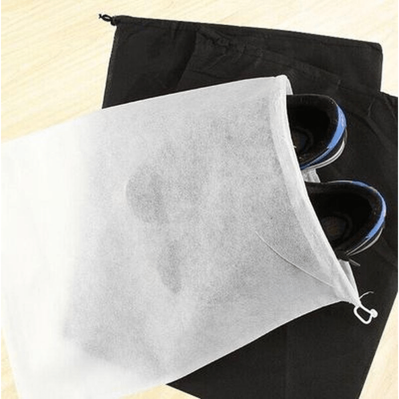 10PCS Travel Shoes Storage Bag Drawstring Dustproof Organizer Container