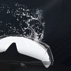 Shield Safety Glasses Anti Fog Clear One-piece Goggles Reusable Protective