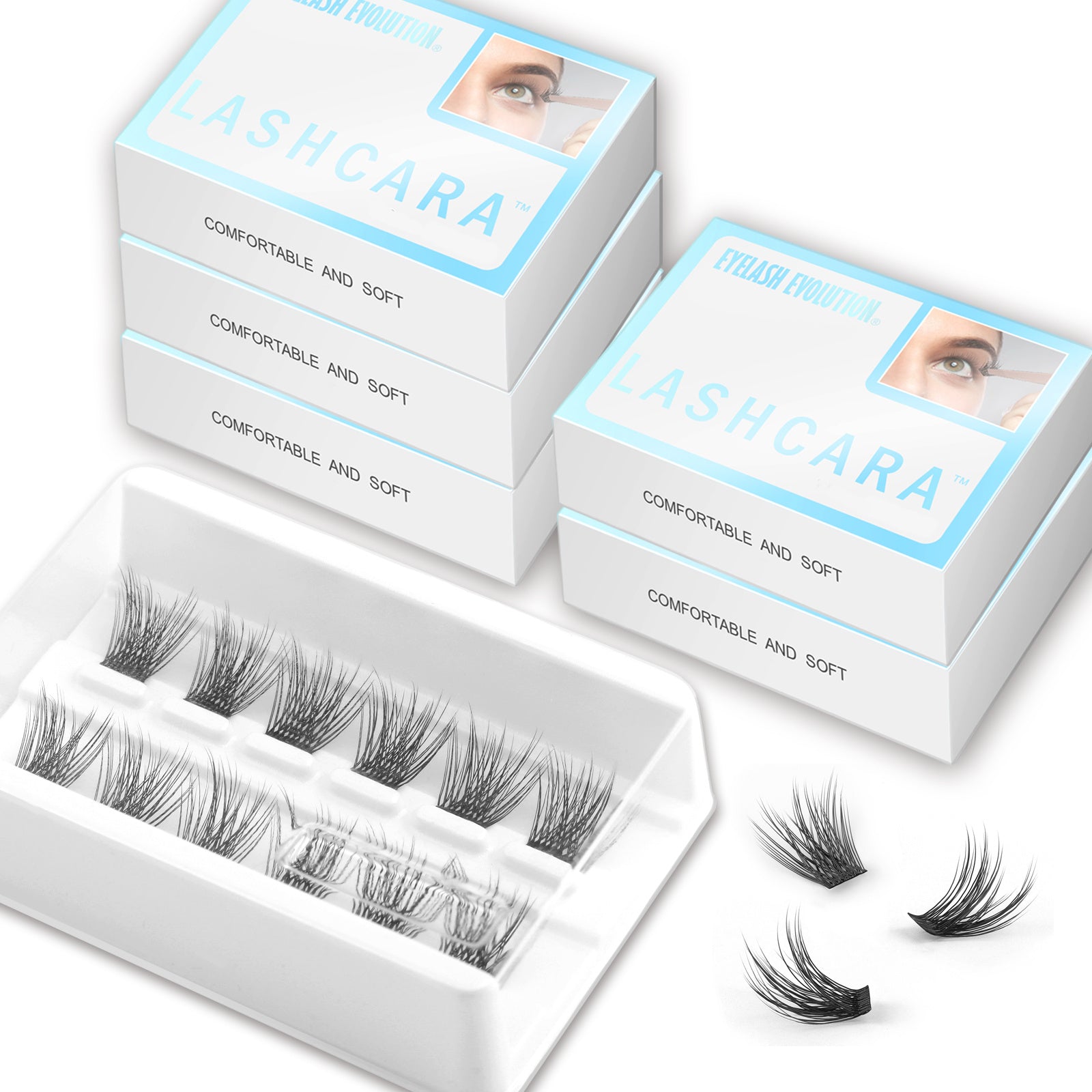 Individual Lashes Clusters DIY Volume Extensions