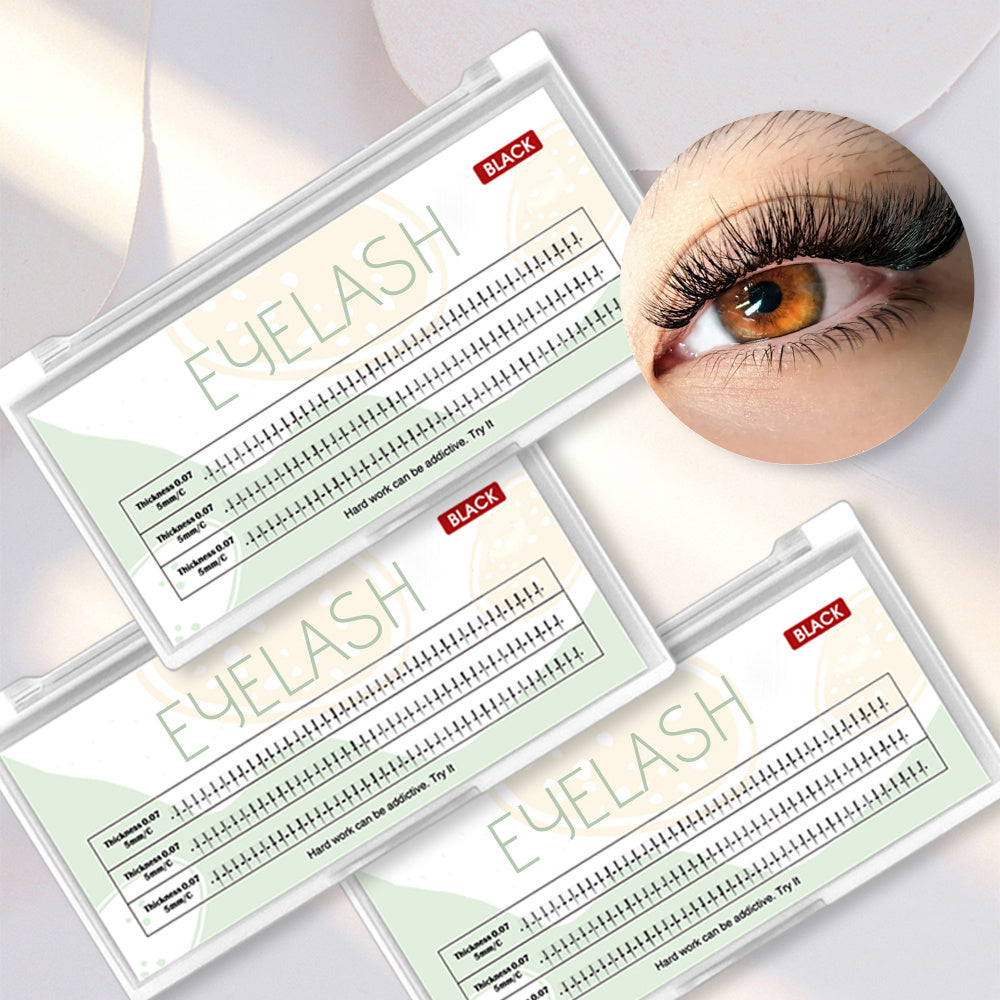 5 Boxes Lower False Eyelashes 5mm Lightweight Soft DIY Eyelash Extension