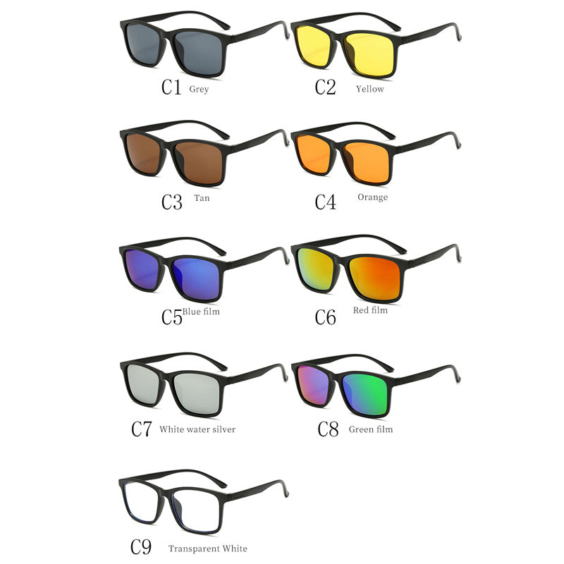 Men's Vintage Square Polarized Sunglasses UV Protection