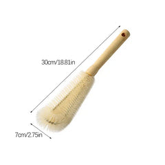 Long Wooden Handle Brush Set for Kitchen Glass Insulated
