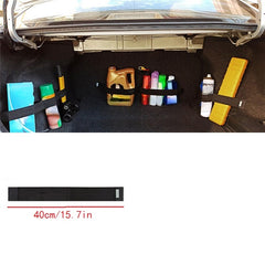 Car Trunk Organizer Elastic Fixing Belt Storage Bag Tapes
