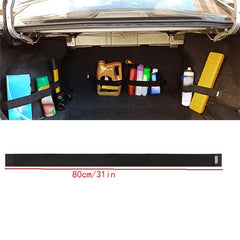 Car Trunk Organizer Elastic Fixing Belt Storage Bag Tapes