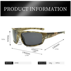 Men's Polarized Sunglasses Photochromic Lenses UV Protection