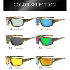 Men's Polarized Sunglasses Photochromic Lenses UV Protection