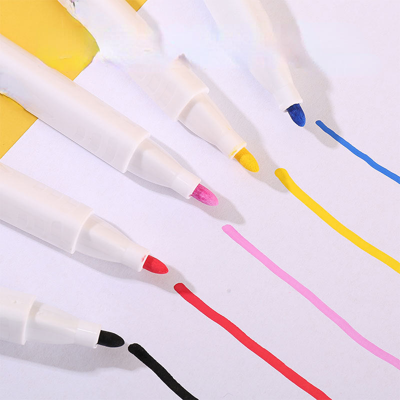 12-24 Color Acrylic Marker Set for Kids DIY Painting
