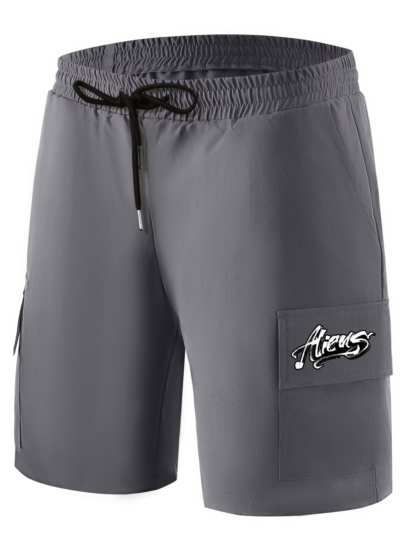 Men's Waist Drawstring Cargo Shorts for Summer