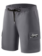 Men's Waist Drawstring Cargo Shorts for Summer