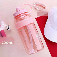 Sports Water Cup Fitness Outdoor Riding Creative Water Cup Bottle With Straw