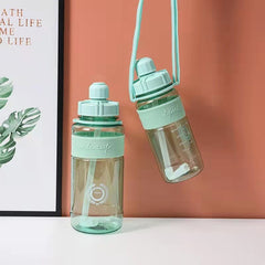Sports Water Cup Fitness Outdoor Riding Creative Water Cup Bottle With Straw