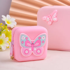 Butterfly LED Glow Watch Set with Coin Purse & Hair Clip