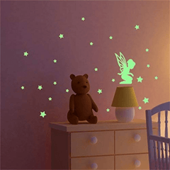Nightglow Fairy Wall Decal Adds Magical Sparkle to Your Room