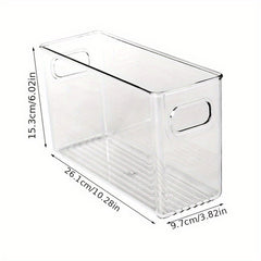 Stackable Refrigerator Storage Box With Handle Kitchen Fruit And Vegetable