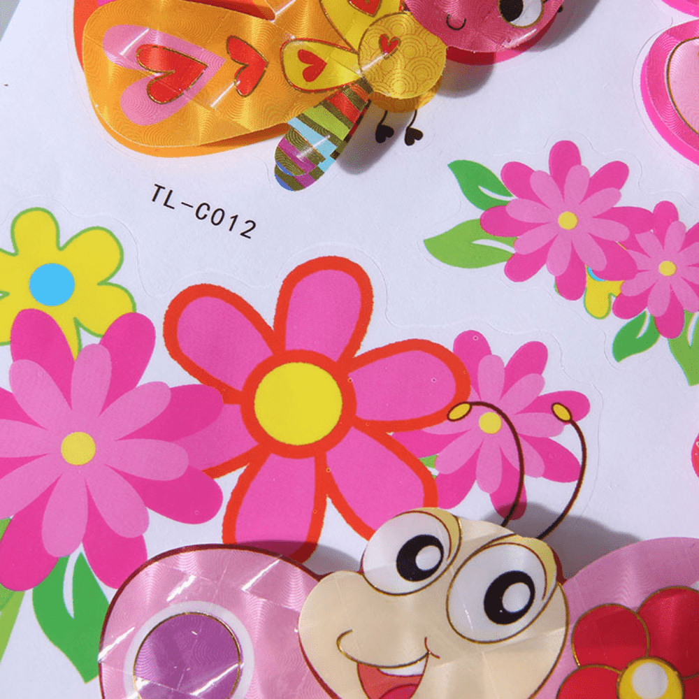 Small Butterfly Wall Stick PVC Cartoon Wall Stickers