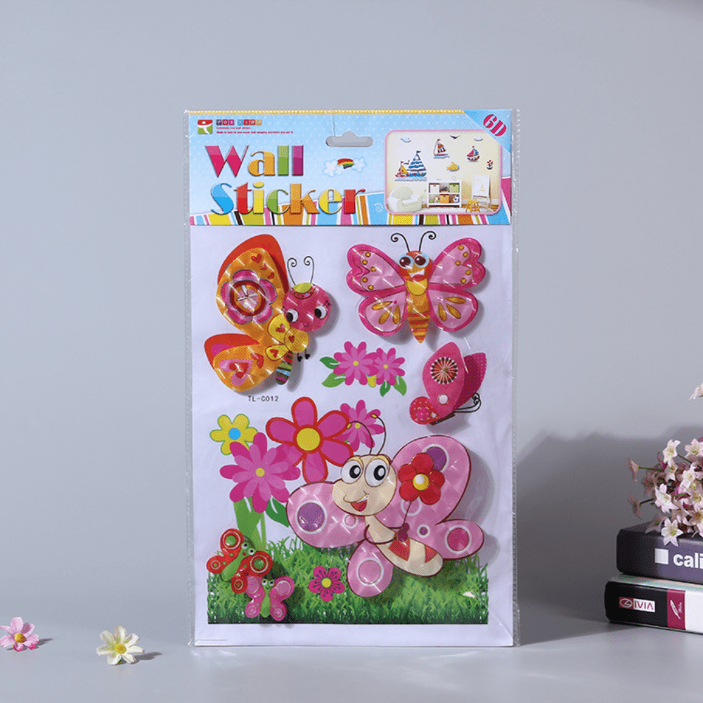 Small Butterfly Wall Stick PVC Cartoon Wall Stickers