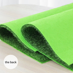 2pcs Artificial Grass Mat Easy to Clean for Garden Balcony Patio