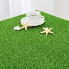 2pcs Artificial Grass Mat Easy to Clean for Garden Balcony Patio