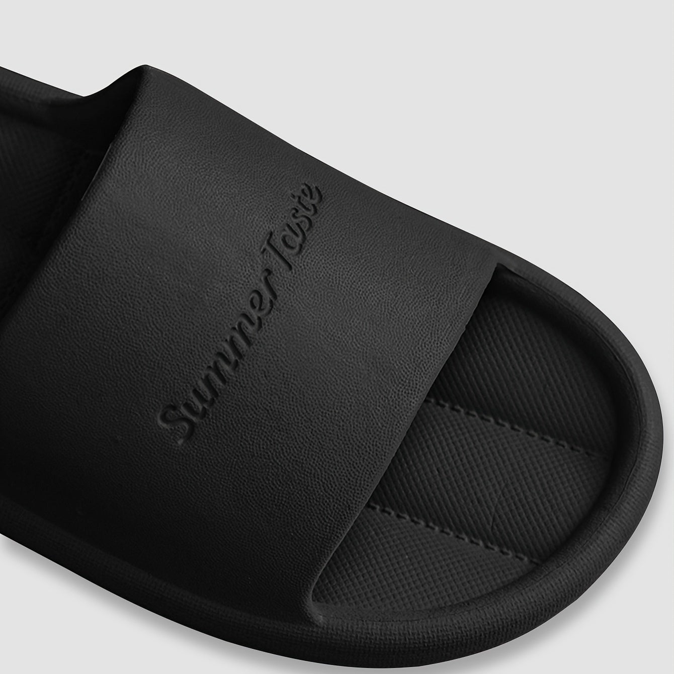 Women's Solid Slippers Casual Open Toe Non Slip Slides Shoes Summer