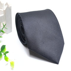 3 15inch Diagonal Stripe Solid Formal Business Tie for Men