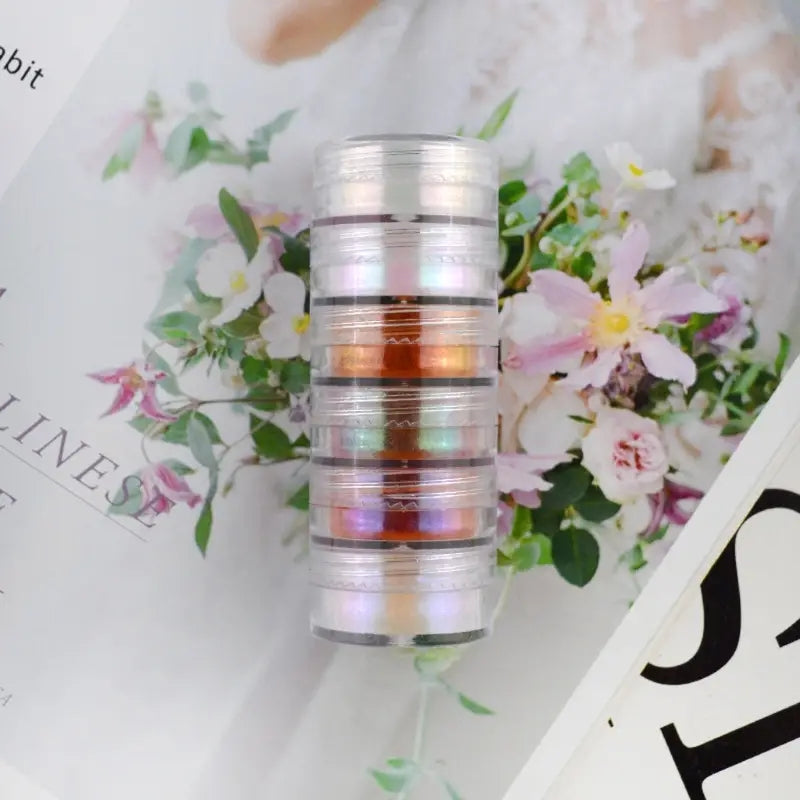 DIY Chameleon Pigment Set for Shimmery Crafts