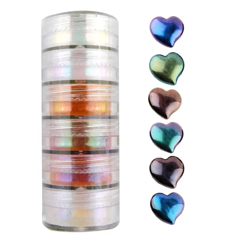 DIY Chameleon Pigment Set for Shimmery Crafts