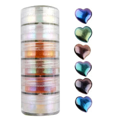 DIY Chameleon Pigment Set for Shimmery Crafts
