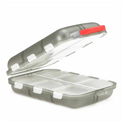 Portable 12 Grid Pill Organizer Daily Vitamin & Medicine Holder Container