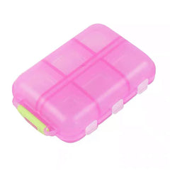 Portable 12 Grid Pill Organizer Daily Vitamin & Medicine Holder Container