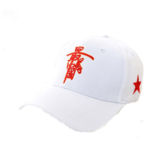 Chinese Style Embroidered Sunshade Baseball Cap for Outdoor Sports