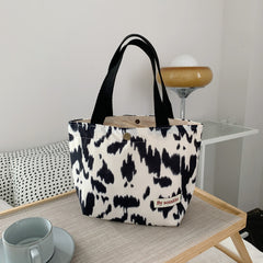 Pattern Satchel Bag Lightweight Storage Handbag Portable Bag