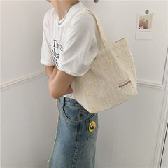 Pattern Satchel Bag Lightweight Storage Handbag Portable Bag