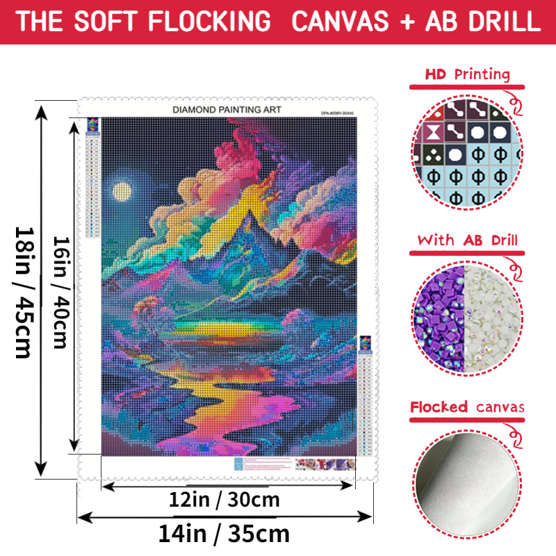 Diamond Painting Kits Set 35 Large Size Core Tools Canvas 12 16