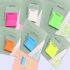50 Sheets Transparent Sticky Notes, Clean Removal, Practical
