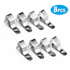 24Pcs Stainless Steel Tablecloth Clamps Table Cloth Clips Holder Clip