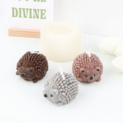 3D Hedgehog Silicone Mold DIY Cake Decoration Mold