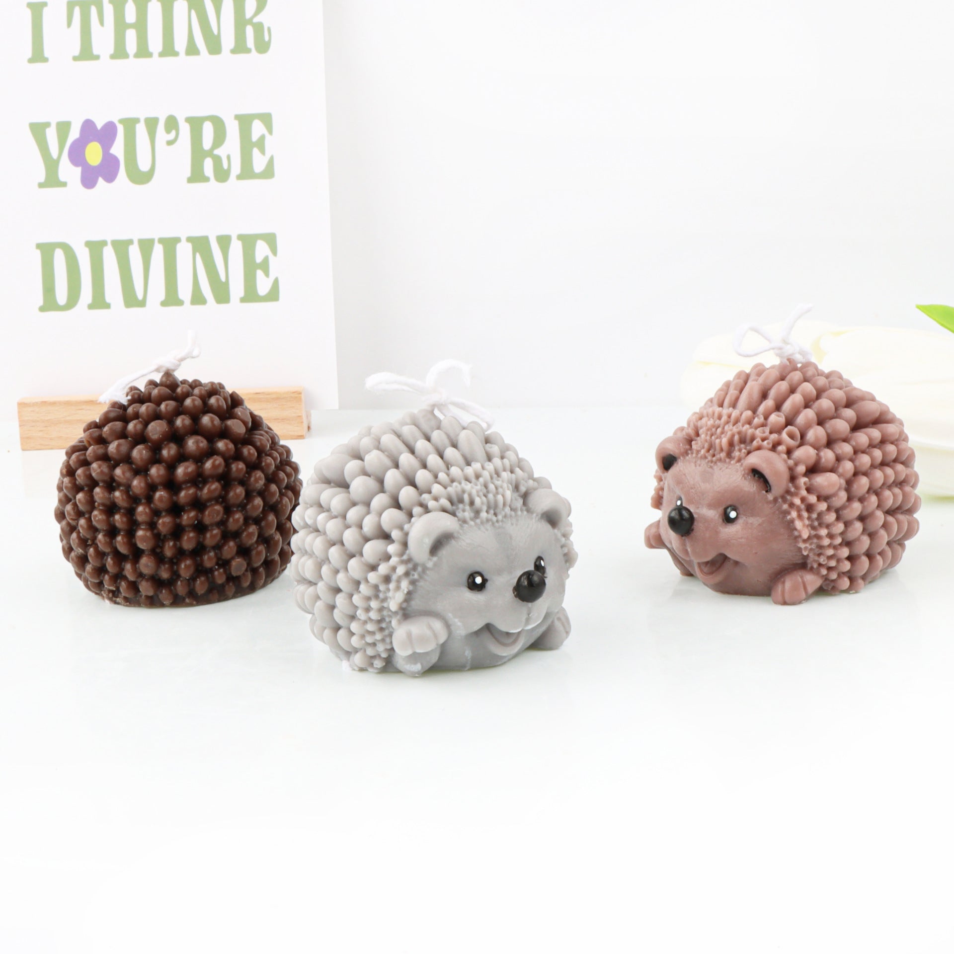 3D Hedgehog Silicone Mold DIY Cake Decoration Mold