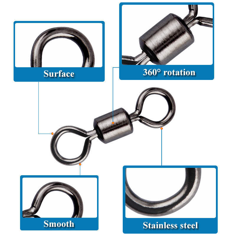 20pcs 8 Shaped Ring Connector Fishing Gear Accessories