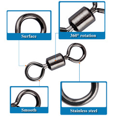 20pcs 8 Shaped Ring Connector Fishing Gear Accessories