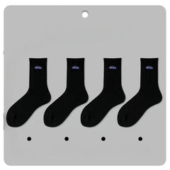 5 Pairs Men's Breathable Low Cut Socks for Cycling Running