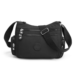 Solid Crossbody Bag Single Shoulder Messenger Bag for Shopping Traveling Daily