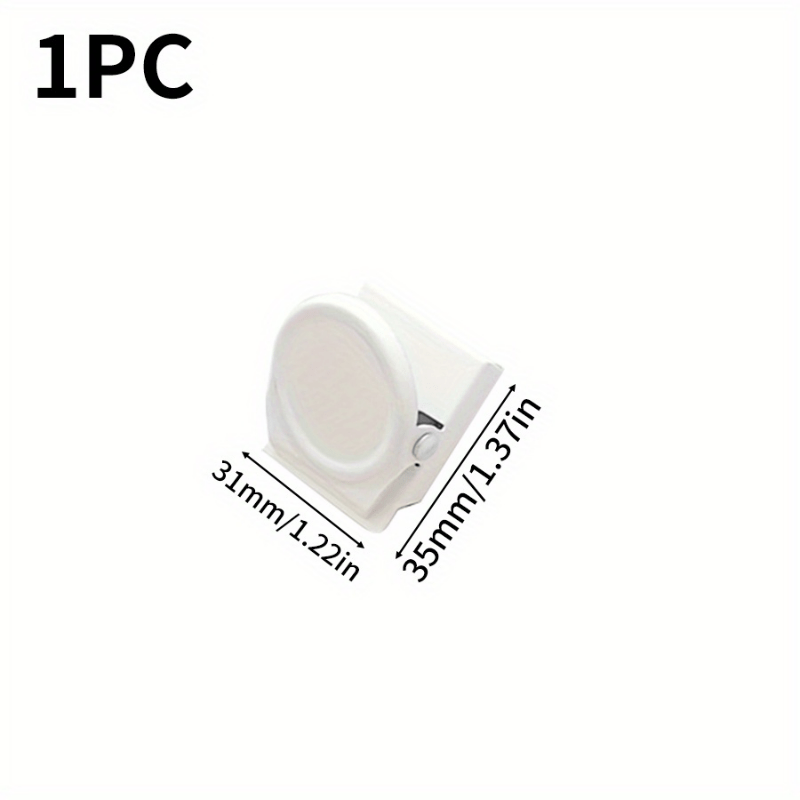 1pc Metal Stationery Clip Refrigerator Magnetic Suction Clip