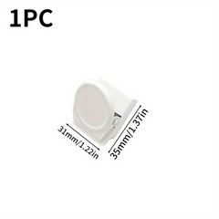 1pc Metal Stationery Clip Refrigerator Magnetic Suction Clip