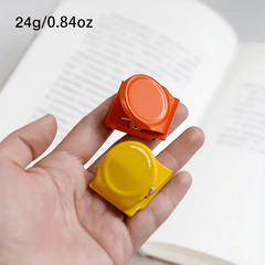1pc Metal Stationery Clip Refrigerator Magnetic Suction Clip